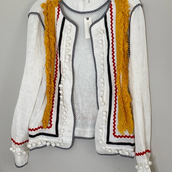 Anthropologie English Factory Selina Pom Jacket - Picture 12 of 13